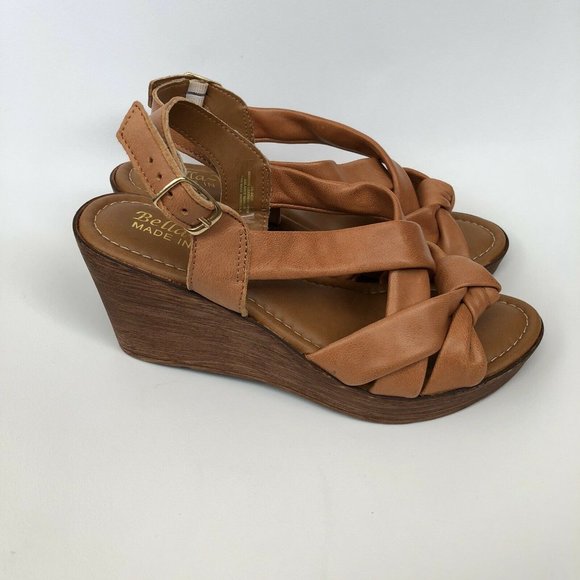 Bella Vita Italy Wes Women Shoes Wedge Sandals 7.5 - Picture 2 of 10